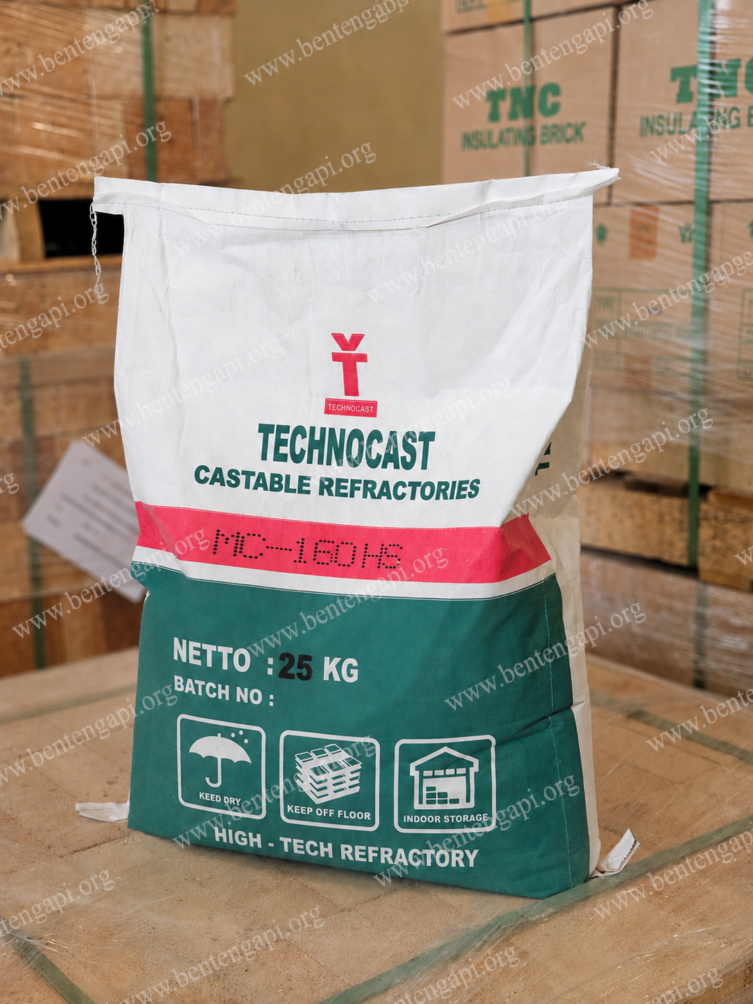MEDIUM CEMENT CASTABLE MC-160 HS