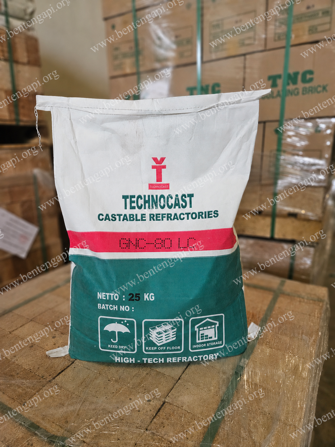 GUNNING CASTABLE GNC-80 LC