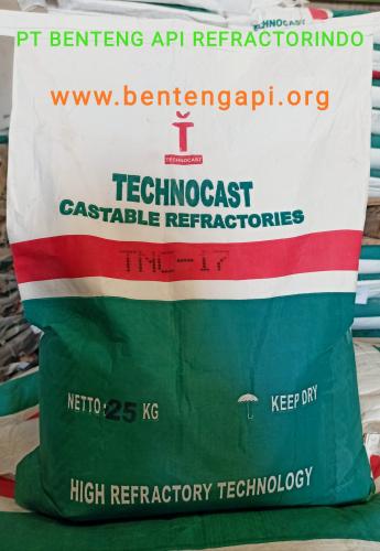 Technocast Castable TNC 17-PT Benteng Api Refractorindo